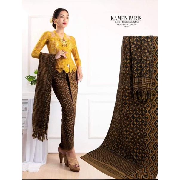 KAMEN BALI SUTRA PARIS/KAMEN PARIS/KAMEN LEMBARAN-Coklat