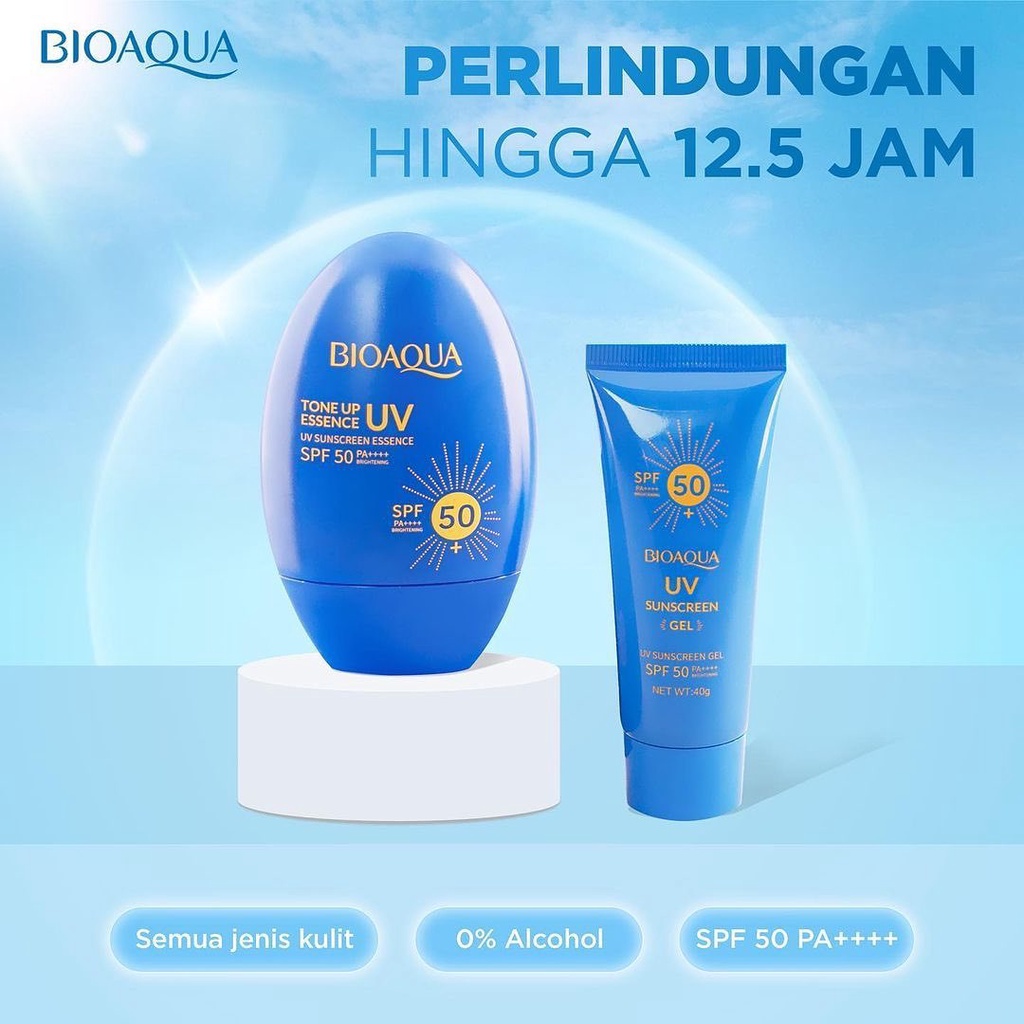 ❤️Aprilshop❤️ Bioaqua UV Sunscreen Essence SPF 50 PA++++ Brightening | Tone Up 60g | Sunscreen Gel 5