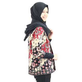 Model Baju  Batik  Wanita  Cap Asli Jambi Berkualitas 