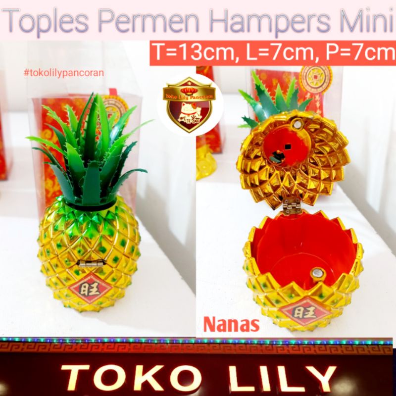 Toples Permen Mini Imlek / Toples Permen Hampers Mini