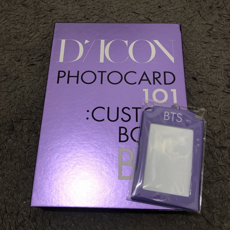 sharing dicon 101 bts binder card holder