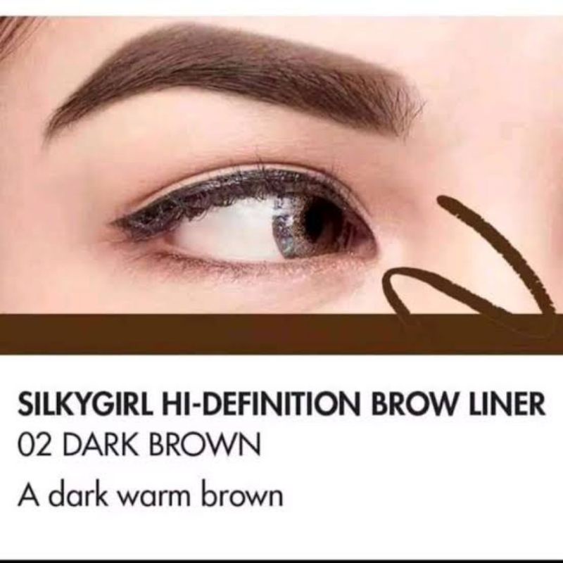 SILKYGIRL HI DEFINITION BROW LINER @MJ