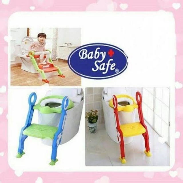 Baby safe ladder potty
