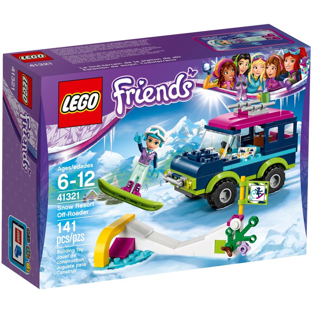 Lego Friends 41321 - Snow Resort Off - Roader (ORI LEGO BUKAN KW)