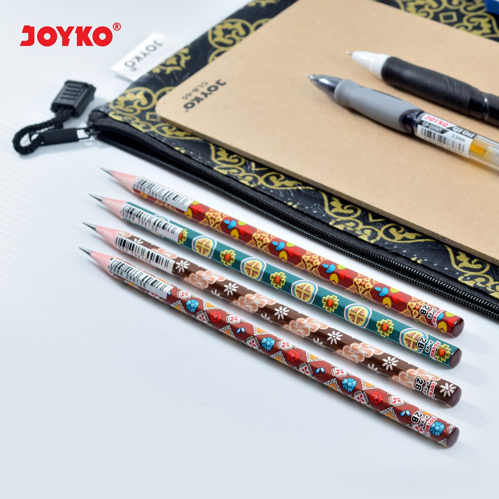 Pencil / Pensil Joyko P-98 / 2B / Batik / 1 BOX 12 PCS