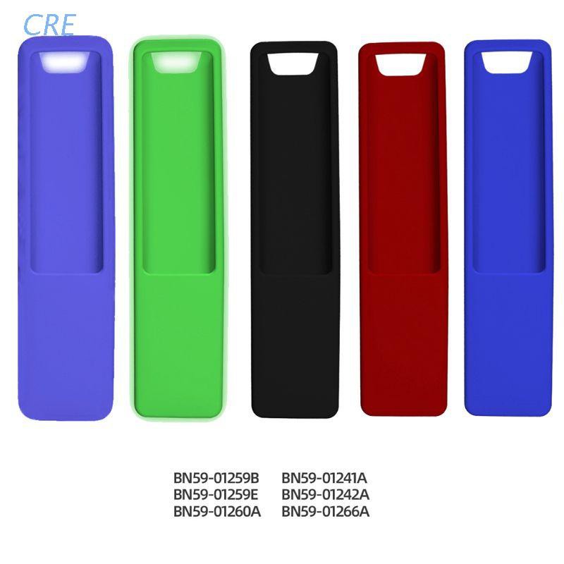 CRE  Anti-scratch Protective Cover Soft Silicone Skin Case Protector for Samsung BN59-01241A BN59-01242A BN59-01259B BN59-01259E BN59-01260A BN59-01266A Smart TV Remote Control