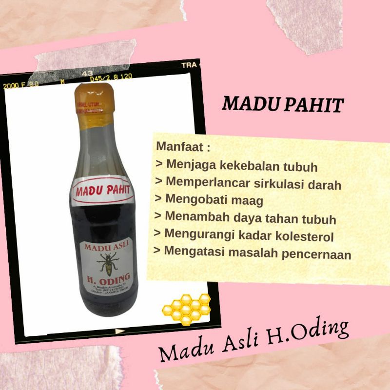 

Madu Asli H.Oding - Madu Pahit - 300 ML- Madu asli - Madu murni