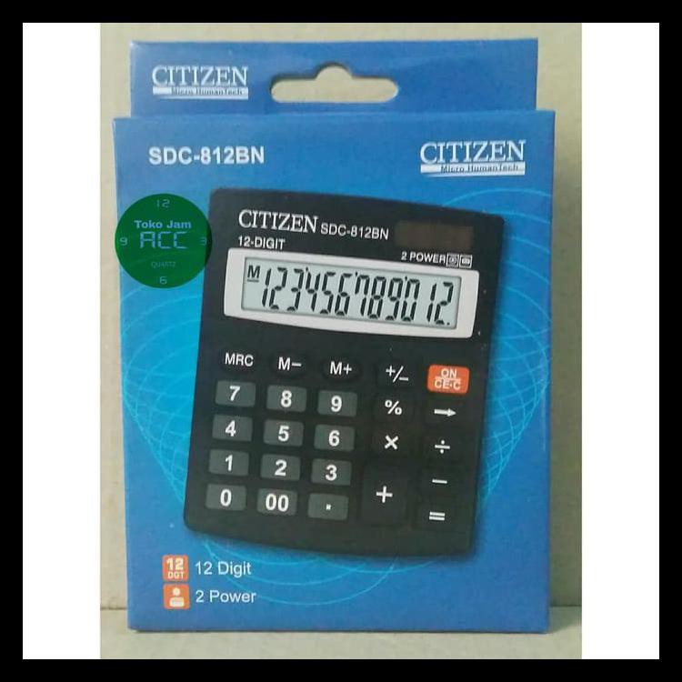 

Diskon Kalkulator Citizen Sdc-812Bn Promo