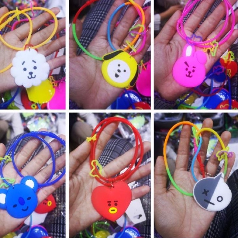 KALUNG BTS HANDMADE KPOP NECKLACE KALUNG ANAK BT21