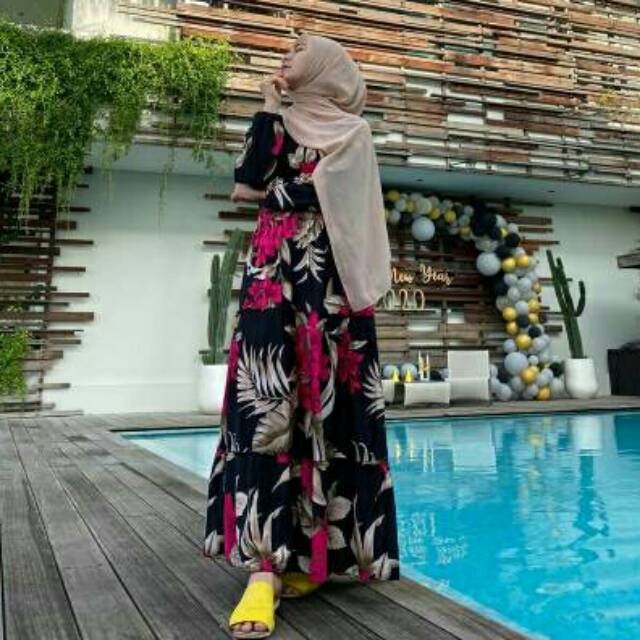 Gamis Longdres syifa Panjang Bali