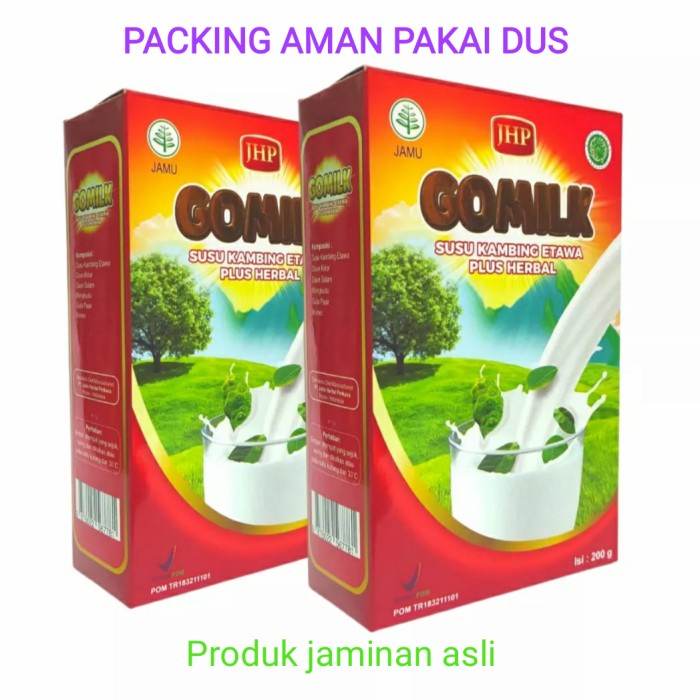 

101bfbb Susu Gomilk, Susu Kambing Etawa Bubuk Plus Daun Kelor - Putih Xa201As