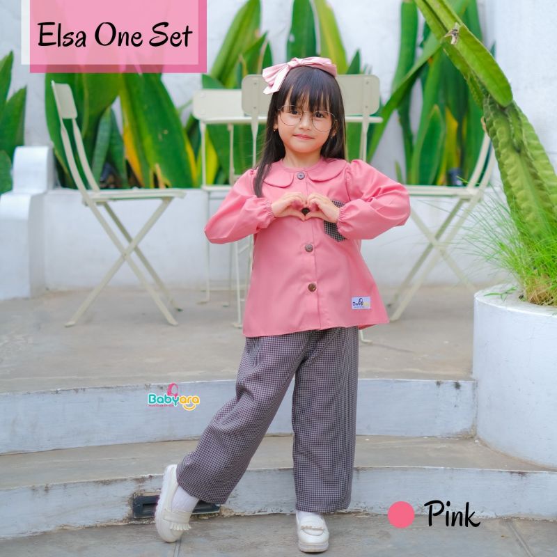 Setelan anak perempuan/One Set Elsa by Babyara