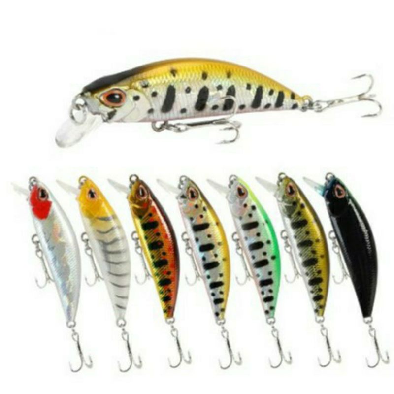 ( M15 ) 5cm/5g 1Pcs Sinking Minnow Umpan Pancing 5.cm / 5.grm Fishing Lure