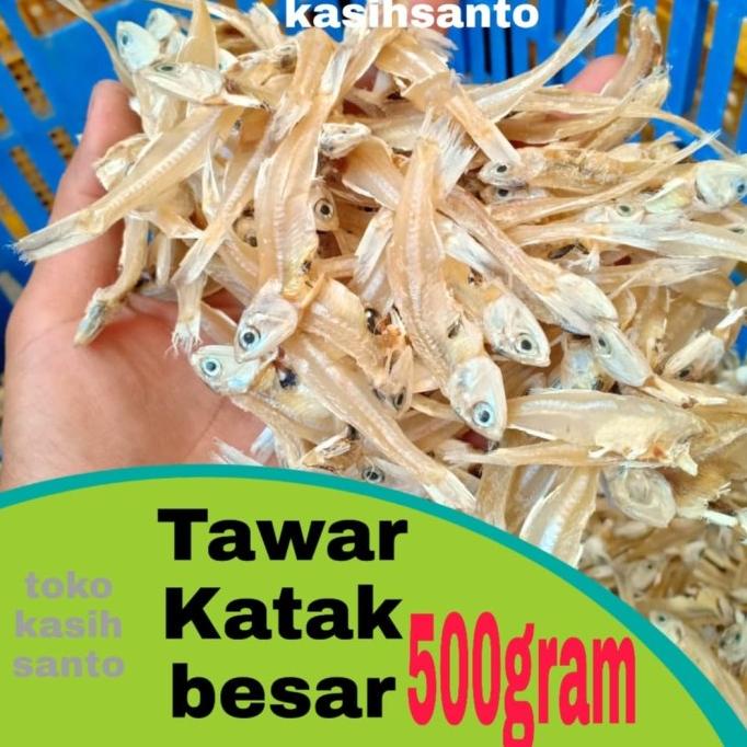 

[COD] ikan asin teri tawar katak super-500gram [COD]