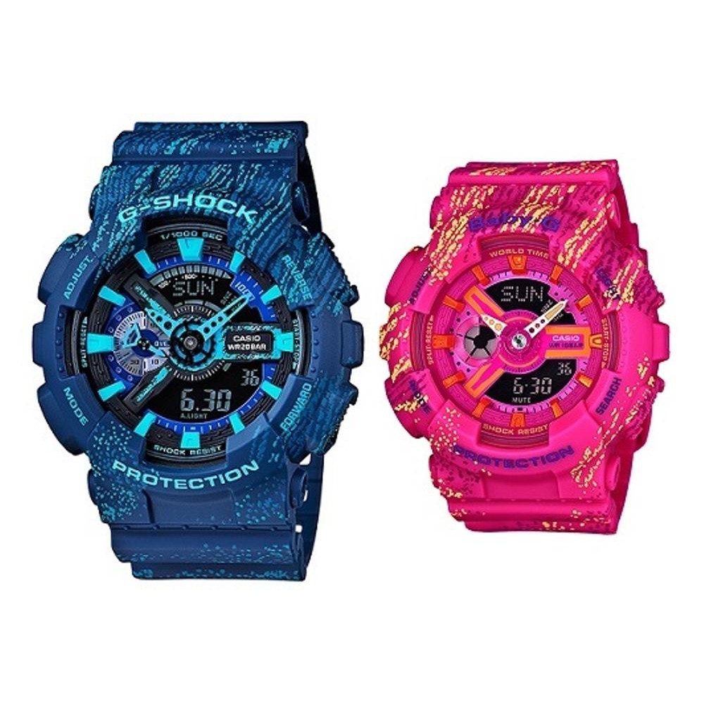 Jam Tangan Casio G Shock Baby G Original Couple Pria Wanita GA 110TX 2A BA 110TX 4A Harga Sepasang