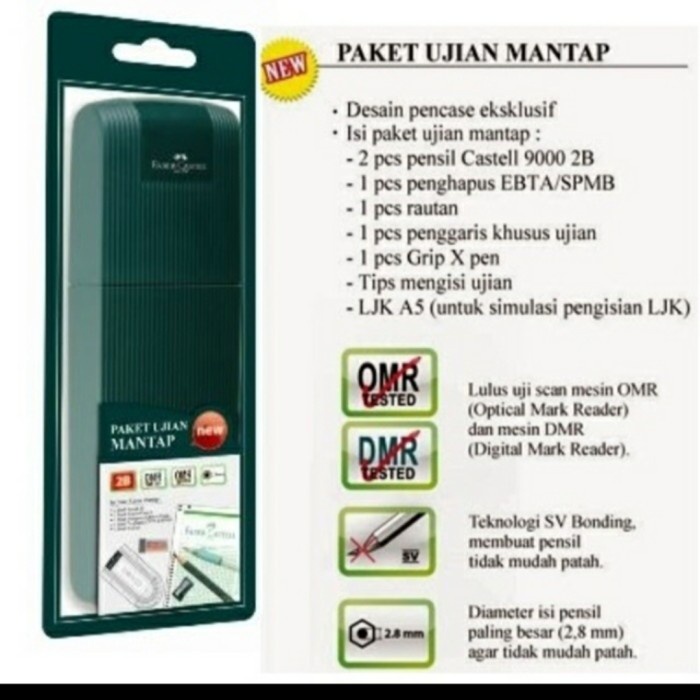 

Aman Paket Ujian Mantap Fabercastel 100% Asli Original Diskon