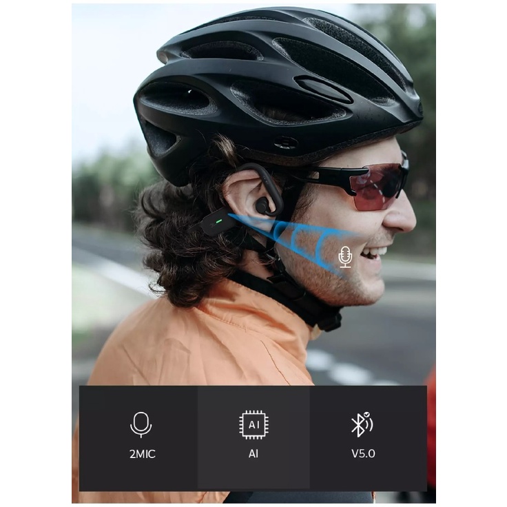 DACOM GEMINI G100 - 2-in-1 Sport Bluetooth Headset - IPX6 Waterproof