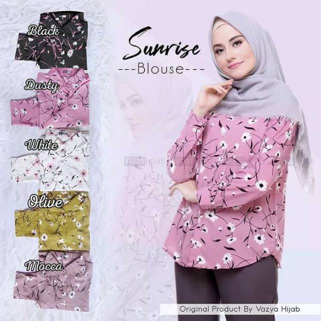 Blouse motif Sunrise (BUY 1 GET 1)