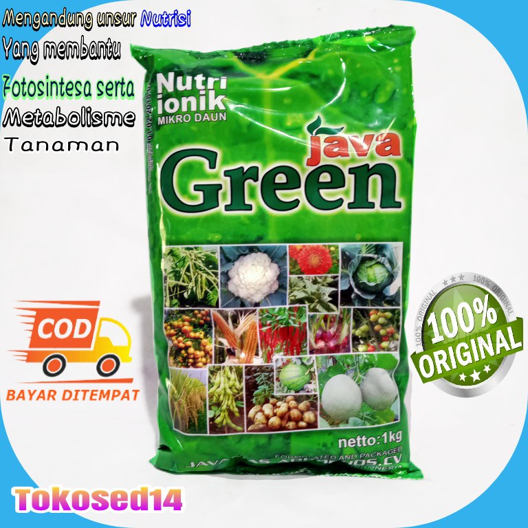 JAVA GREEN 1kg pupuk daun pupuk mikro micro pelengkap pupuk NPK JAVA MAS nutrisi tanaman java gren