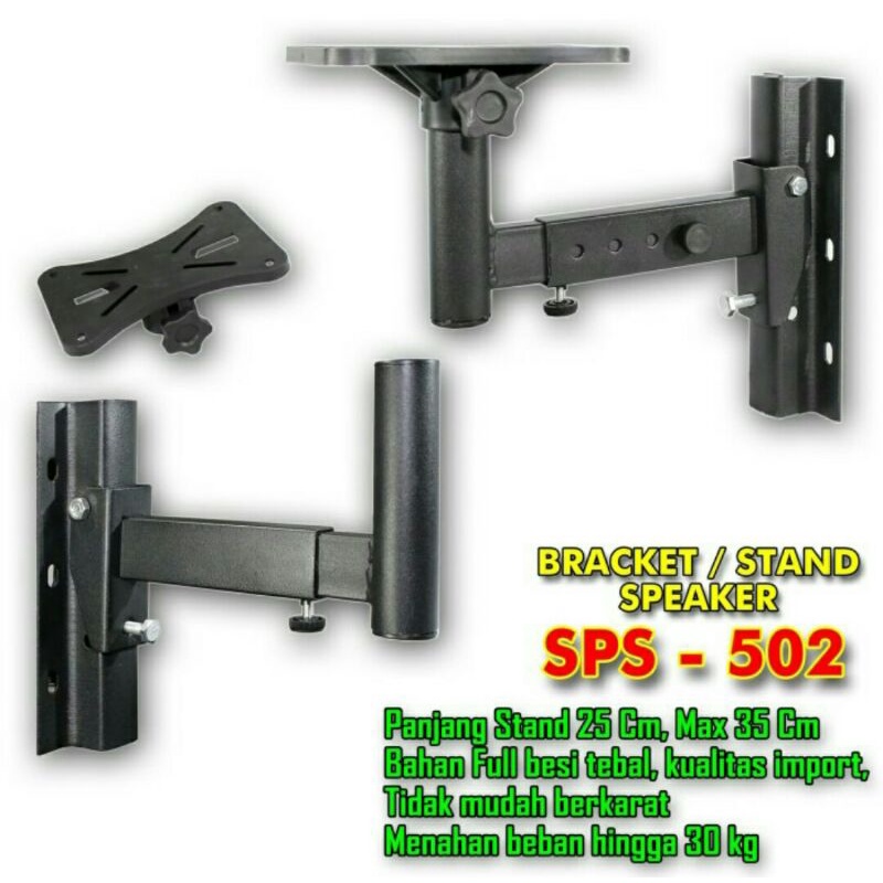 Bracket/Stand Speaker SPS-502 -- 1Set/2buah Bracket Speaker