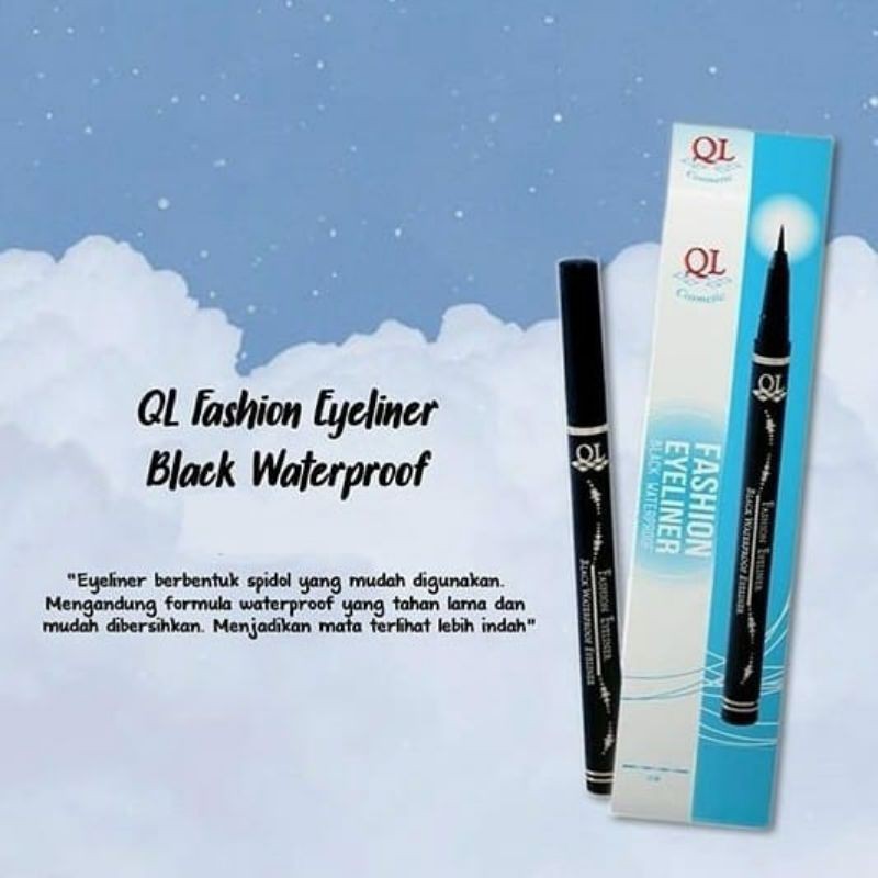 Eyeliner QL SPIDOL PEN New Black ~ Original 100%