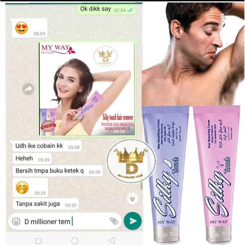 SILKY Touch_Perontok bulu