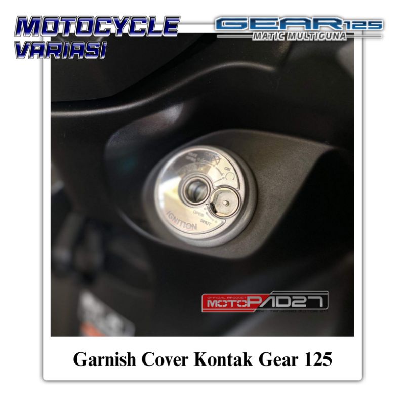 Garnish Cover Kontak Yamaha Gear 125 Cover Kunci Mio Gear