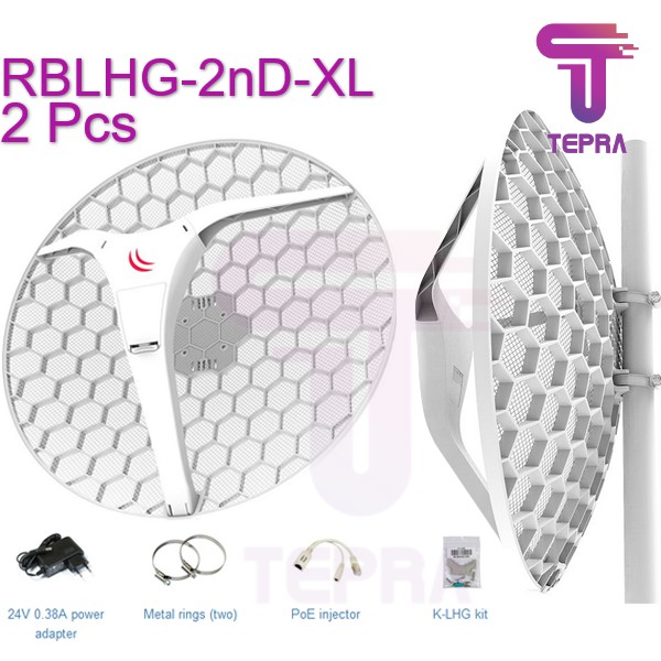 MikroTik LHG XL 2 RBLHG-2nD-XL 2 Pcs/Pack