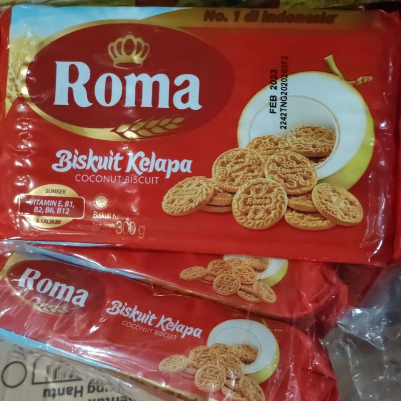 roma biskuit kelapa 300g