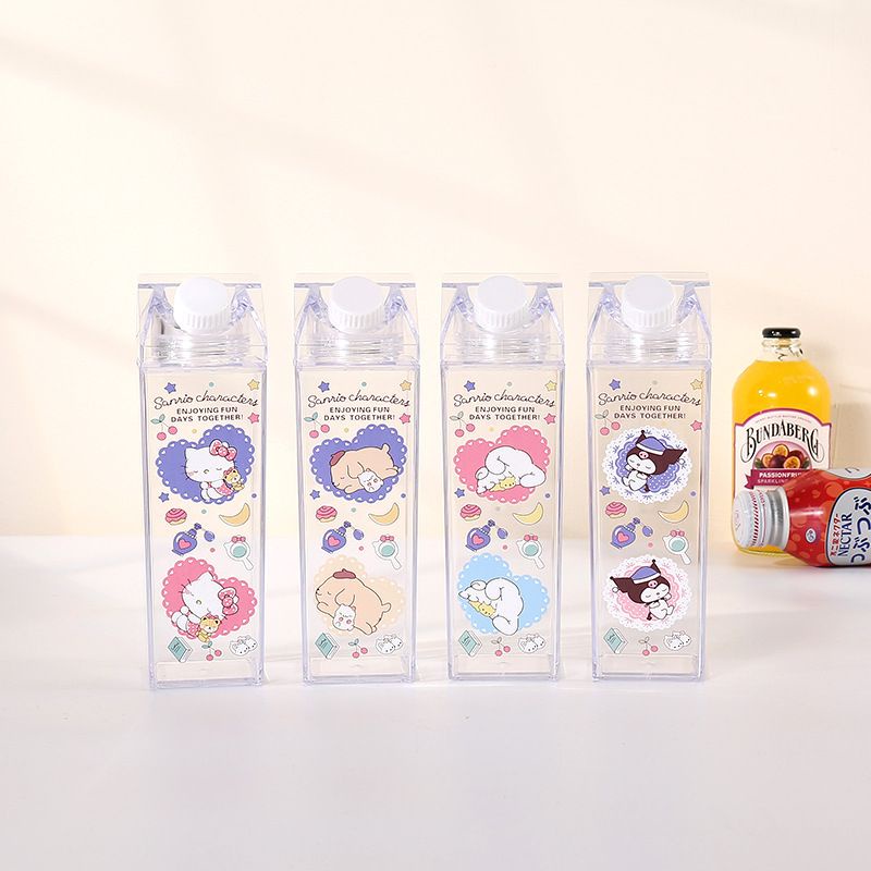 Tumbler / Botol Minum Sanrio Pooh Pocchaco Melody Batzmaru Little Twin Star Pompompurin Hello Kitty Kuromi Cinnamoroll