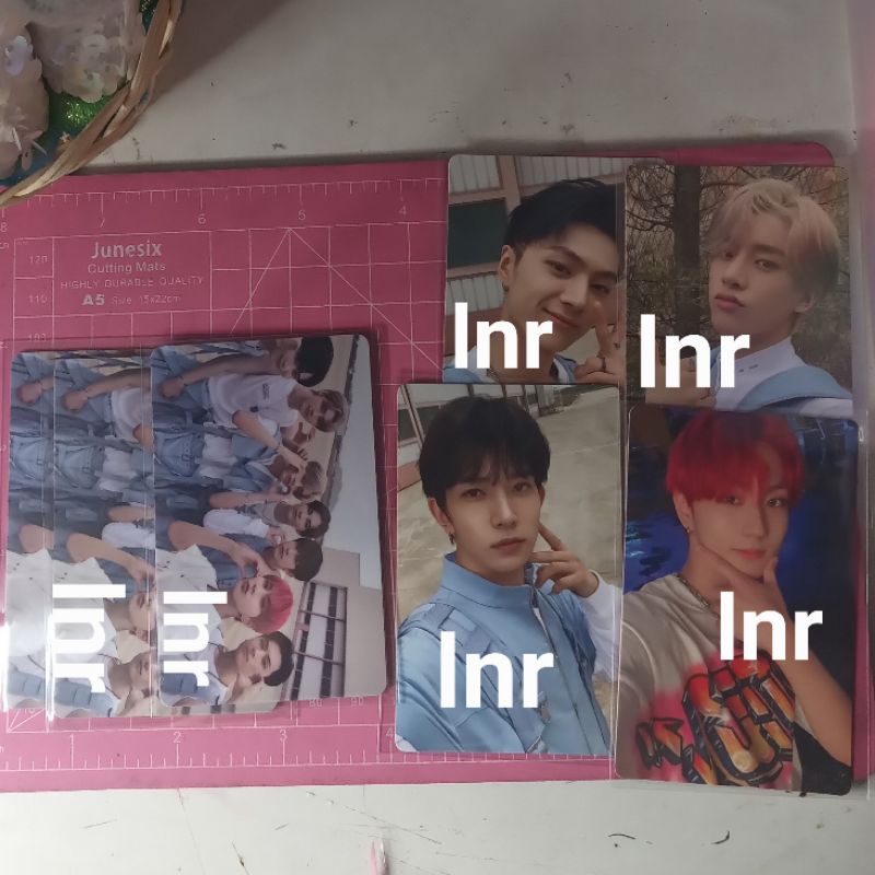 photocard jungwon,jake,jay,heeseung manifesto day 1 weverse ver - ENHYPEN