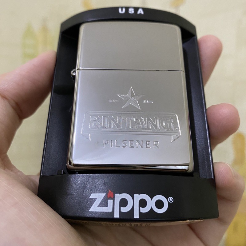 [READY] Zippo Bir Bintang. Korek Api 100% ORIGINAL USA