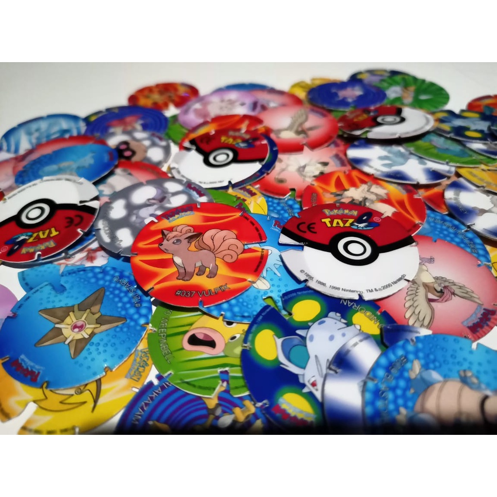 Jual Tazos Tajos Spin Pokemon Custom Satuan Shopee Indonesia