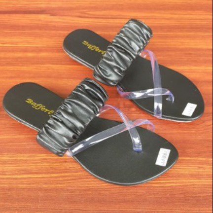 PROMO 12.12 Sandal teplek karet jempol jelly