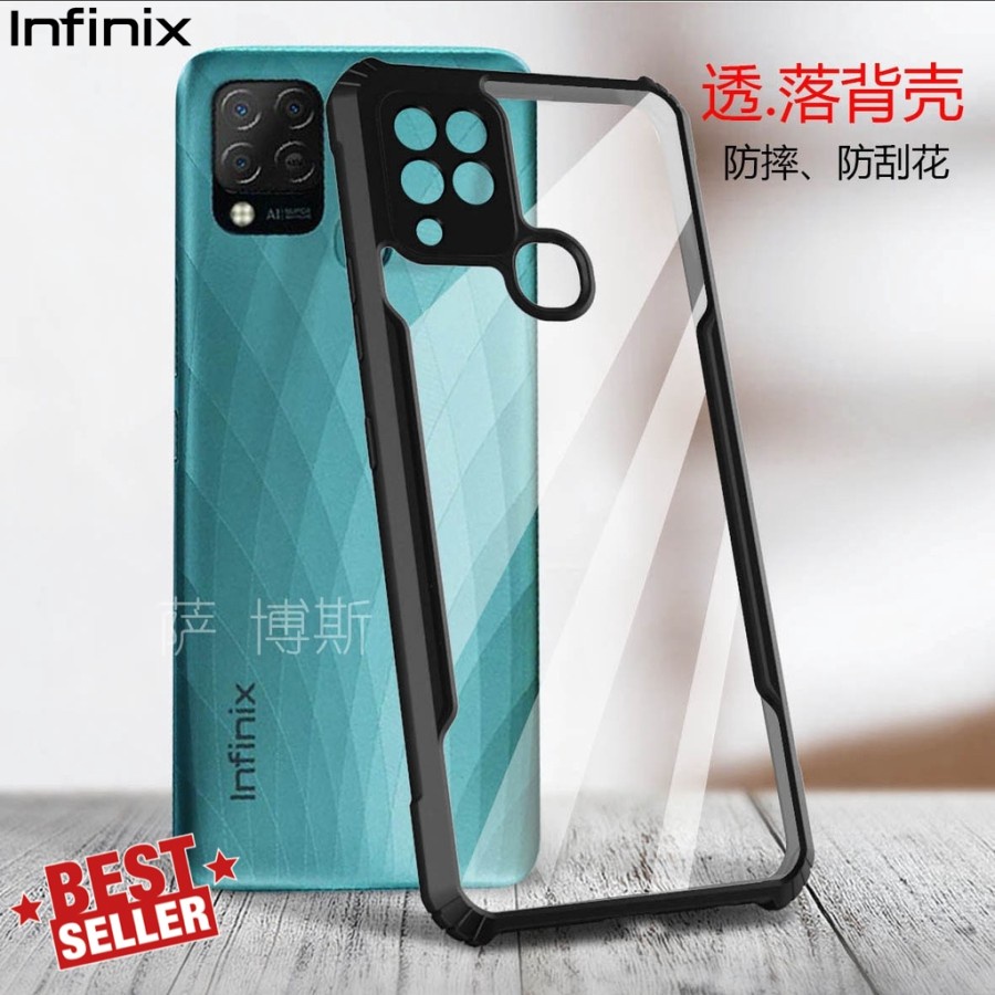 INFINIX HOT 20 5G 12 12i 12 PRO 12 PLAY 11 PLAY HOT 11 HOT 10 HOT 10 PLAY HOT 10S CASE SOFT IPAKY BENING CLEAR HARDCASE CASING PELINDUNG KAMERA COVER PROTECT CAMERA