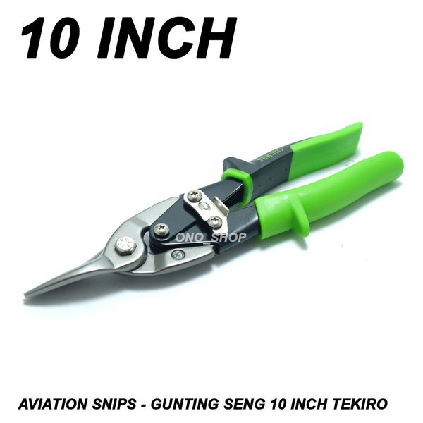 Gunting Seng 10 TEKIRO /GUNTING SENG 10 INCH TEKIRO / AVIATION SNIPS 10”