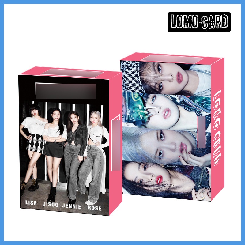 30pcs Kartu Foto LOMO BLACKPINK Album LISA ROSE JINNIE JISOO