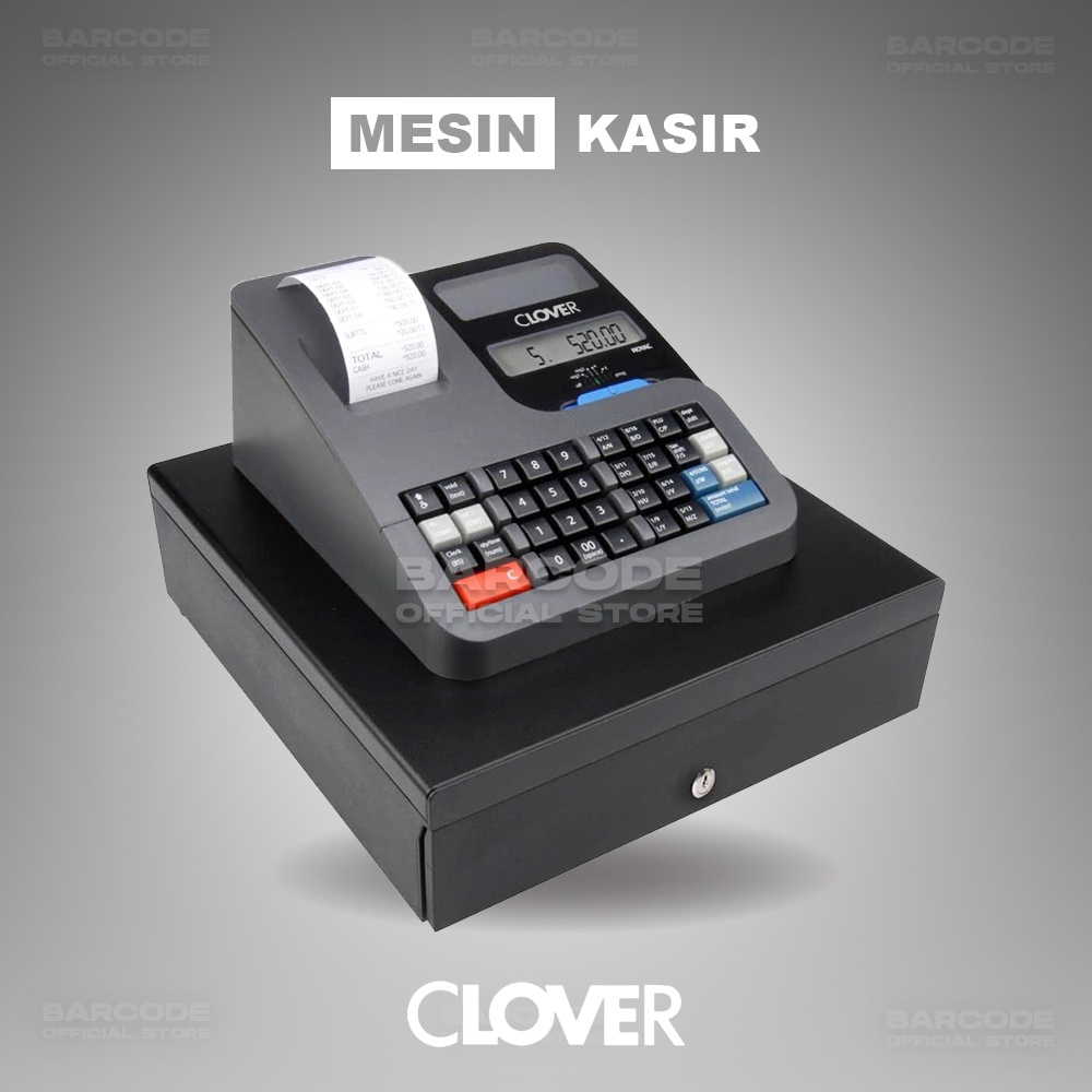 

Mesin Kasir Cash Register Clover JET-100 Series All In One