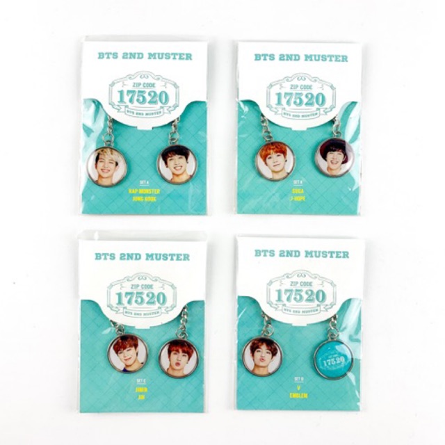 BTS - 2ND MUSTER 17520 MD (Acrylic Stand / Face Keyring / Bandana Hair Band)