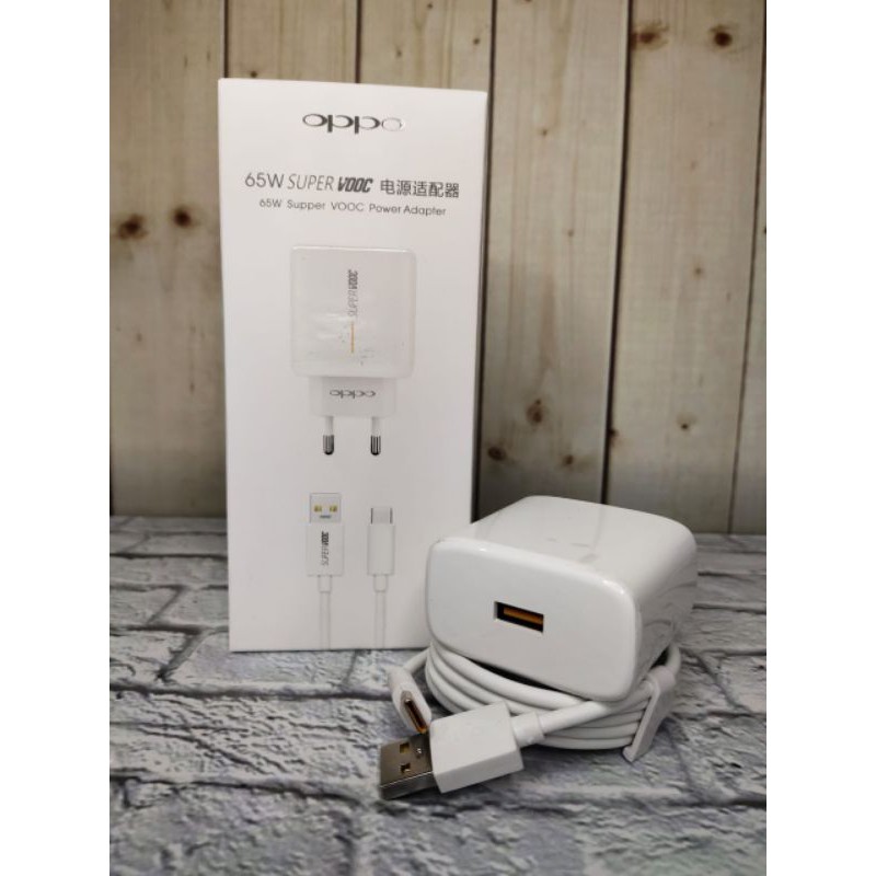 Oppo Charger Super Vooc 65w Power Adapter