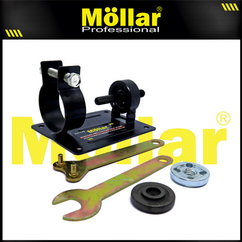 Mollar Adapter Bor Listrik Menjadi Gerinda Tangan Dengan Dudukan Meja