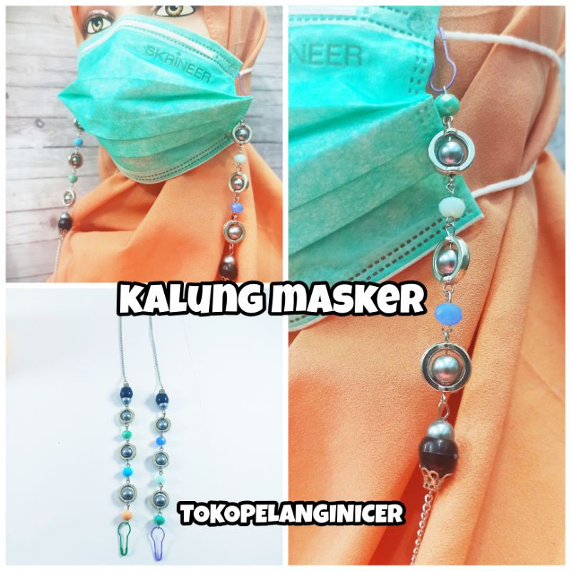 Kalung Masker/Strap Mask Nude/Strap Masker Murah/Tali Masker Hijab Murah/Gantungan Masker Murah