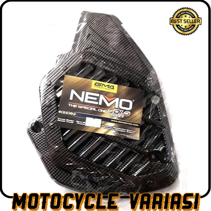 Cover radiator honda adv 150 carbon nemo