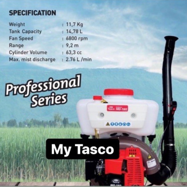 Mist Blower Tasco MD 160 / Alat Semprot Hama Tasco MD160