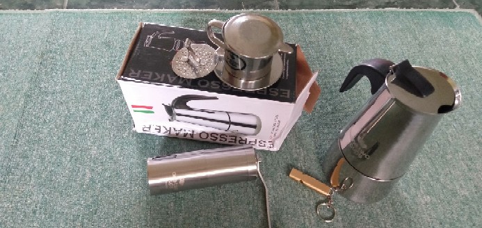 Mokapot Moka Pot - Original - 6 Cup - Coffee Maker - 6cup - 6 Cangkir Kopi 300ml 300 Ml