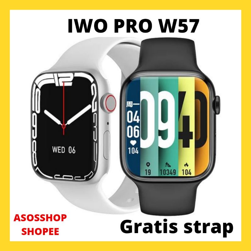 IWO PRO W57 SMARTWATCH ORIGINAL ALWAYS ON DISPLAY