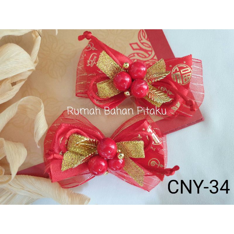 

(CNY-34) APLIKASI PITA IMLEK/CNY/GONG XI FAT CAI BISA UNTUK HAMPERS IMLEK CNY/JEPIT RAMBUT, HARGA per-BIJI
