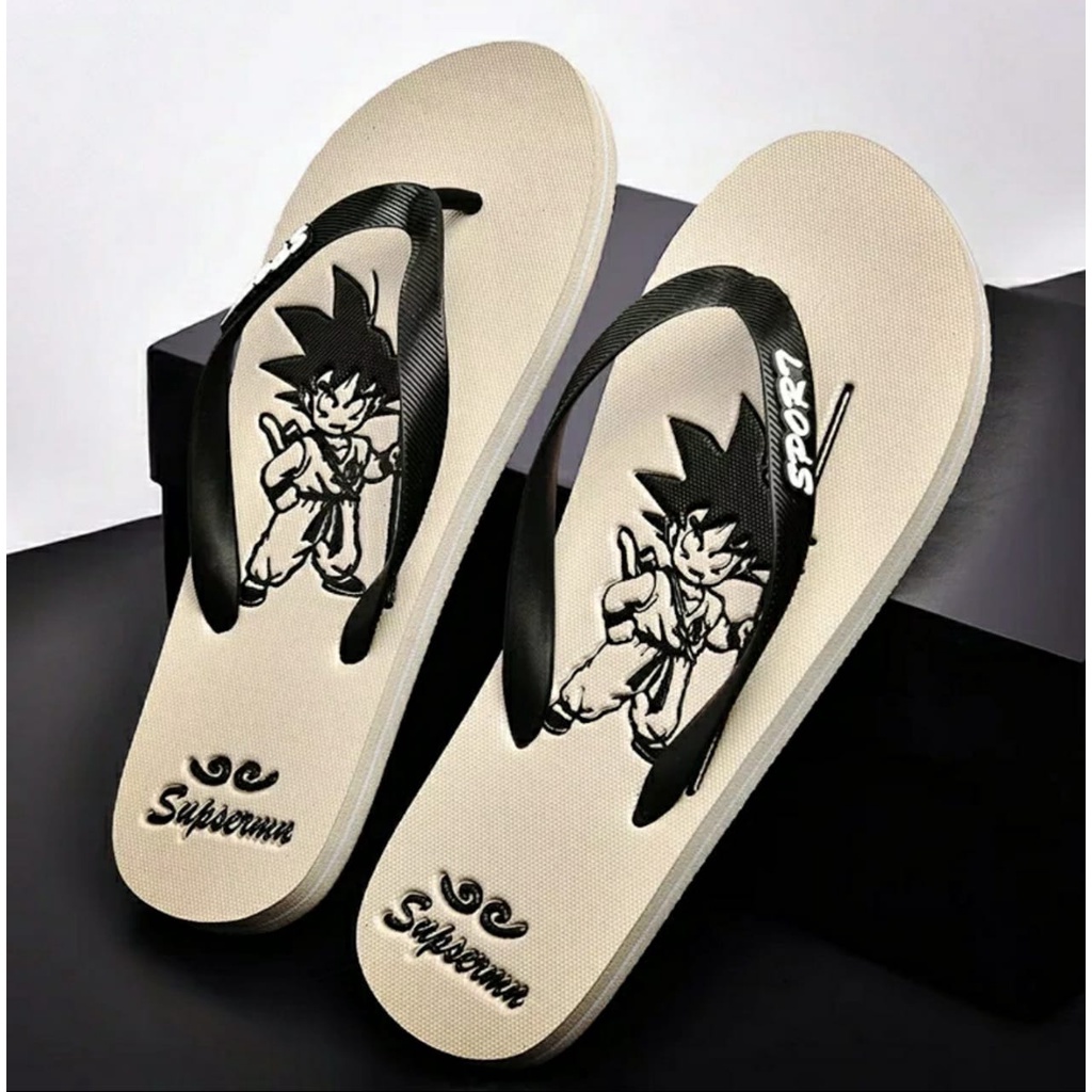 SANDAL JAPIT  CASUAL MOTIF GOKU