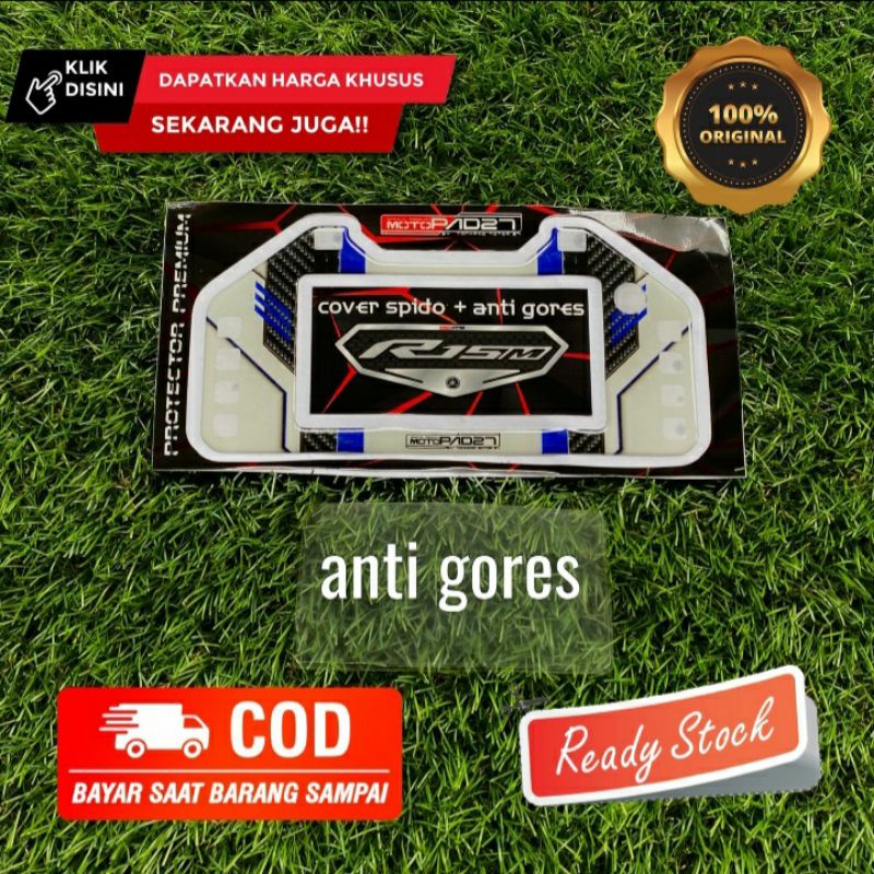 Motopads27 stiker anti gores spidometer R15 M 2022 anti gores spido R15 M 2022