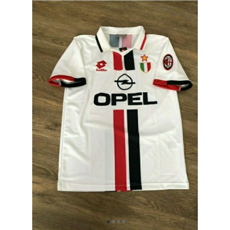 JERSEY MILAN AWAY OPEL RETRO 1996